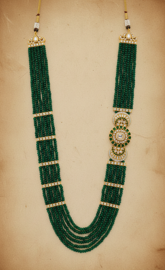Emerald Heritage Groom Mala